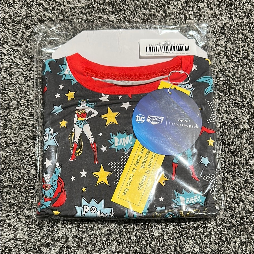 Little Sleepies DC Comics Superhero Justice League Pajama Set